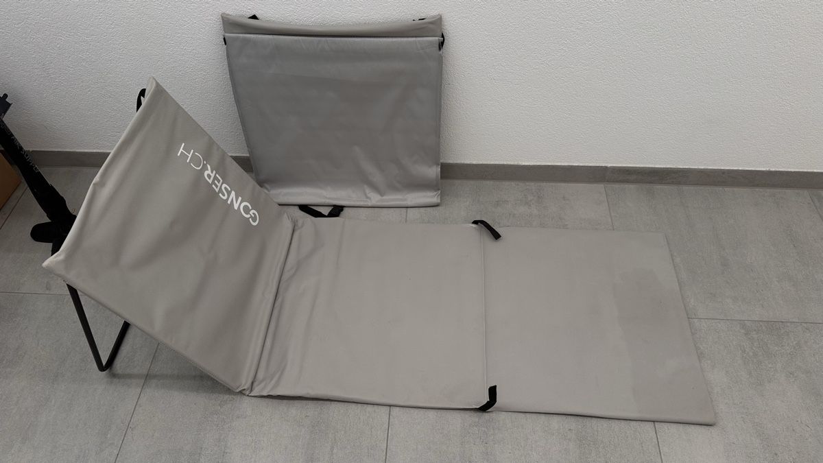 Stühle: Strandmatte 2er Set grau – Gebraucht aus Bern von WiederWert