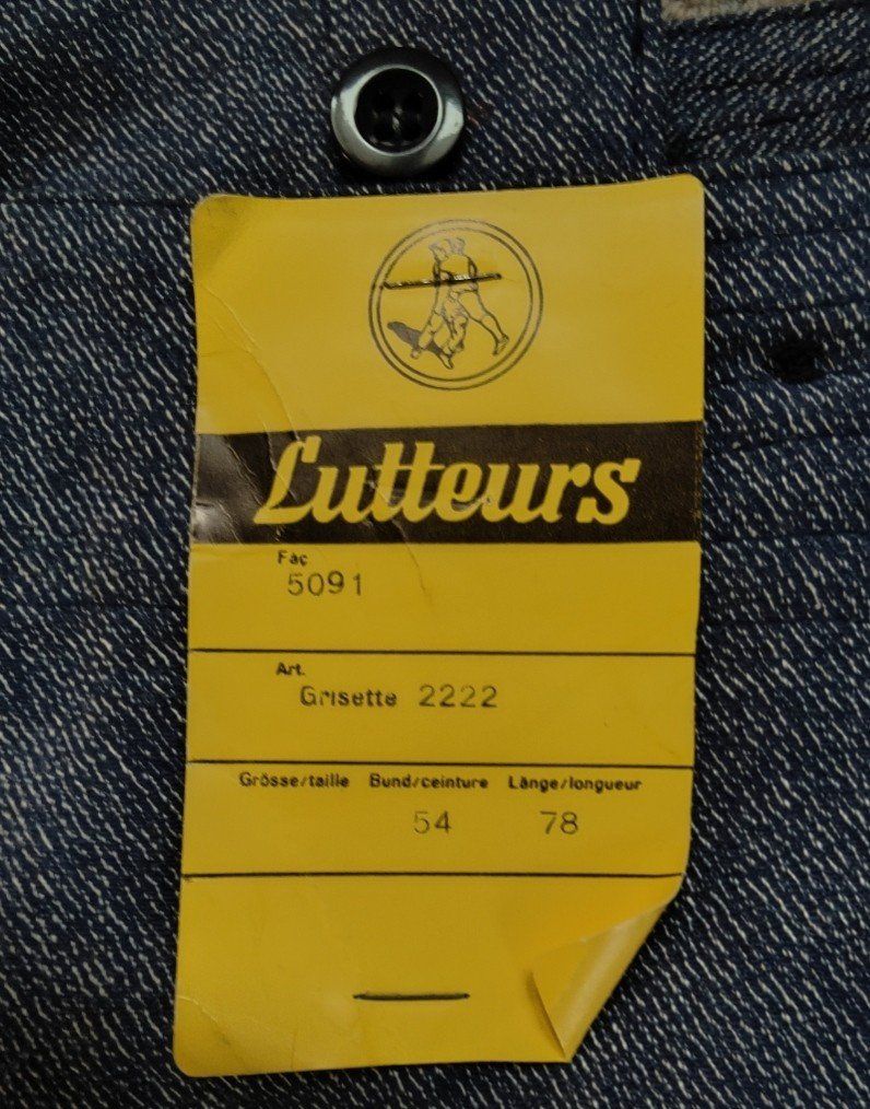 Pantaloni: Arbeitshose "Tenü blau" Schweizer Armee – Nuovo (secondo la descrizione) da Sigriswil venduto da Ricola1977 1