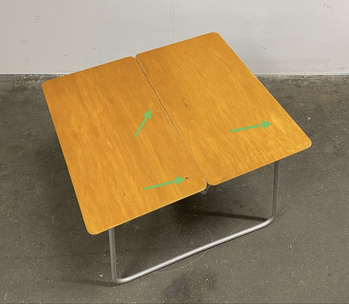 Tische: Mid century Klapptisch im Bauhaus Design – Gebraucht aus Burgdorf von swintila 7