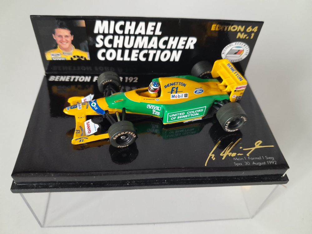 Michael Schumacher Collection 64 Nr. 1, Benetton B 192 (Neu und ...
