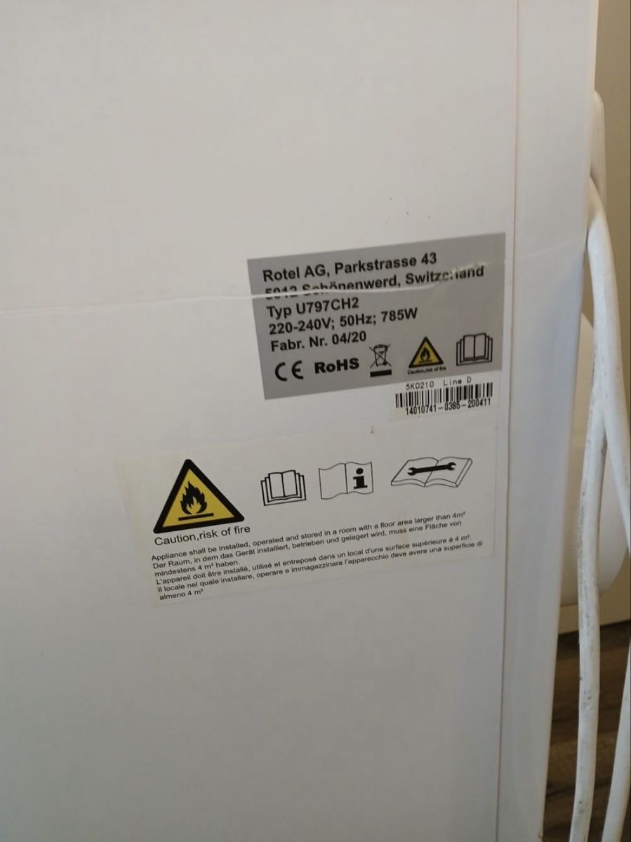 Rotel Climatiseurs: Rotel Klimagerät Typ U797CH2 Gebraucht – D'occasion à Winterthur par good_stuff_marketing 1