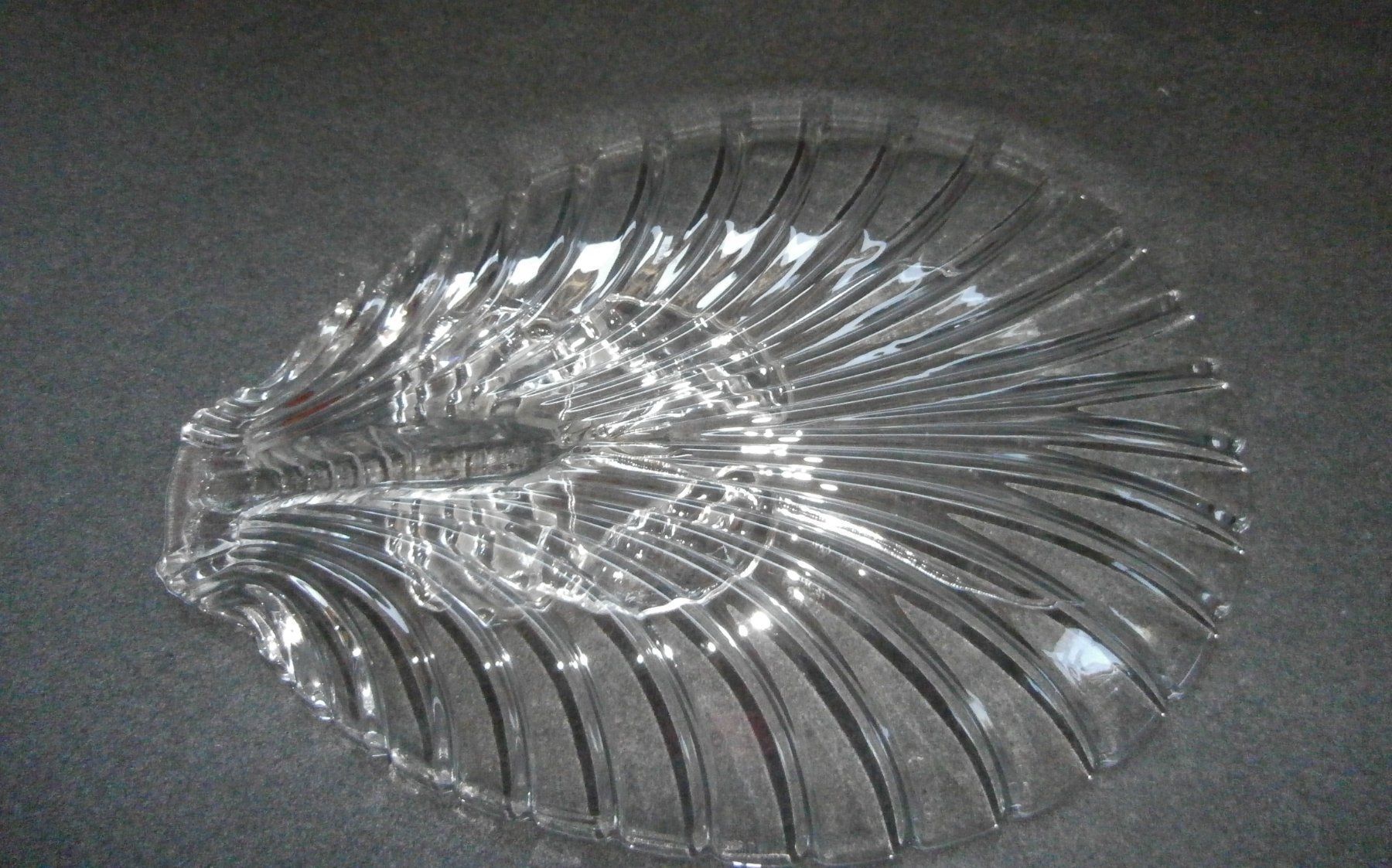 Walther Glas Servierplatten: Hummer Servierschale-Servierplatte Glaskristall Walther – Gebraucht aus Rüschegg-Heubach von Ofen111 3