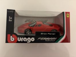 Ferrari Enzo Burago 1/43, rot, Neuwertig, Sammlerstück