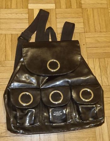 Cheap Monday Lack-Rucksack Drop-it  Wie neu!