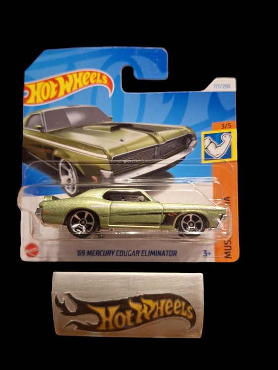 Hot Wheels Basic - '69 Mercury Cougar Eliminator - e-Trains