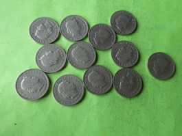 Schweiz ab 1883,  Konvolut uralte 20-Räppler