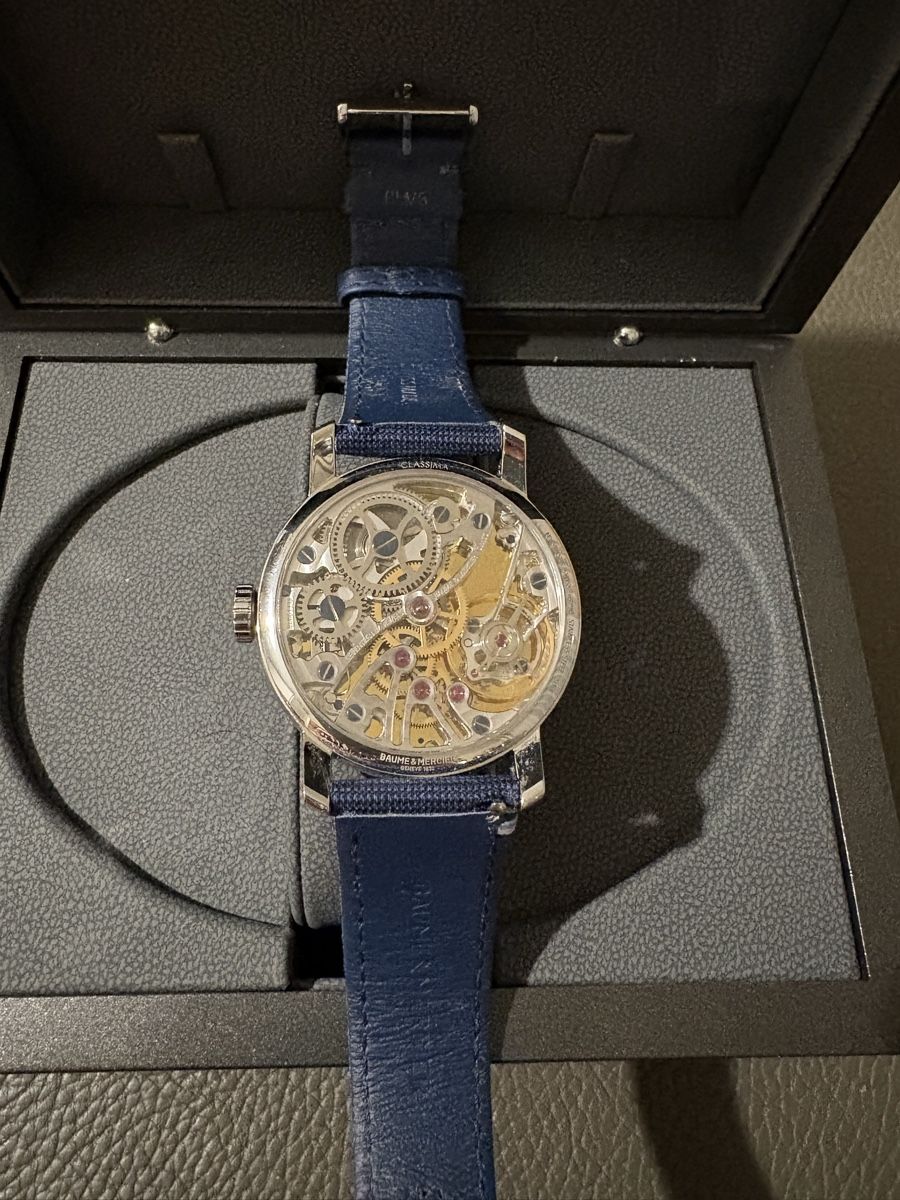 Baume & Mercier Montres: Baume & Mercier Classima 10735 Skeleton 42mm – Neuf (Voir description) à Meyrin par Samos23 7