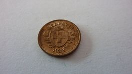 Uralter Einräppler 1928, unzirkuliert