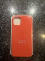 Coque iPhone 11 silicone rouge 
