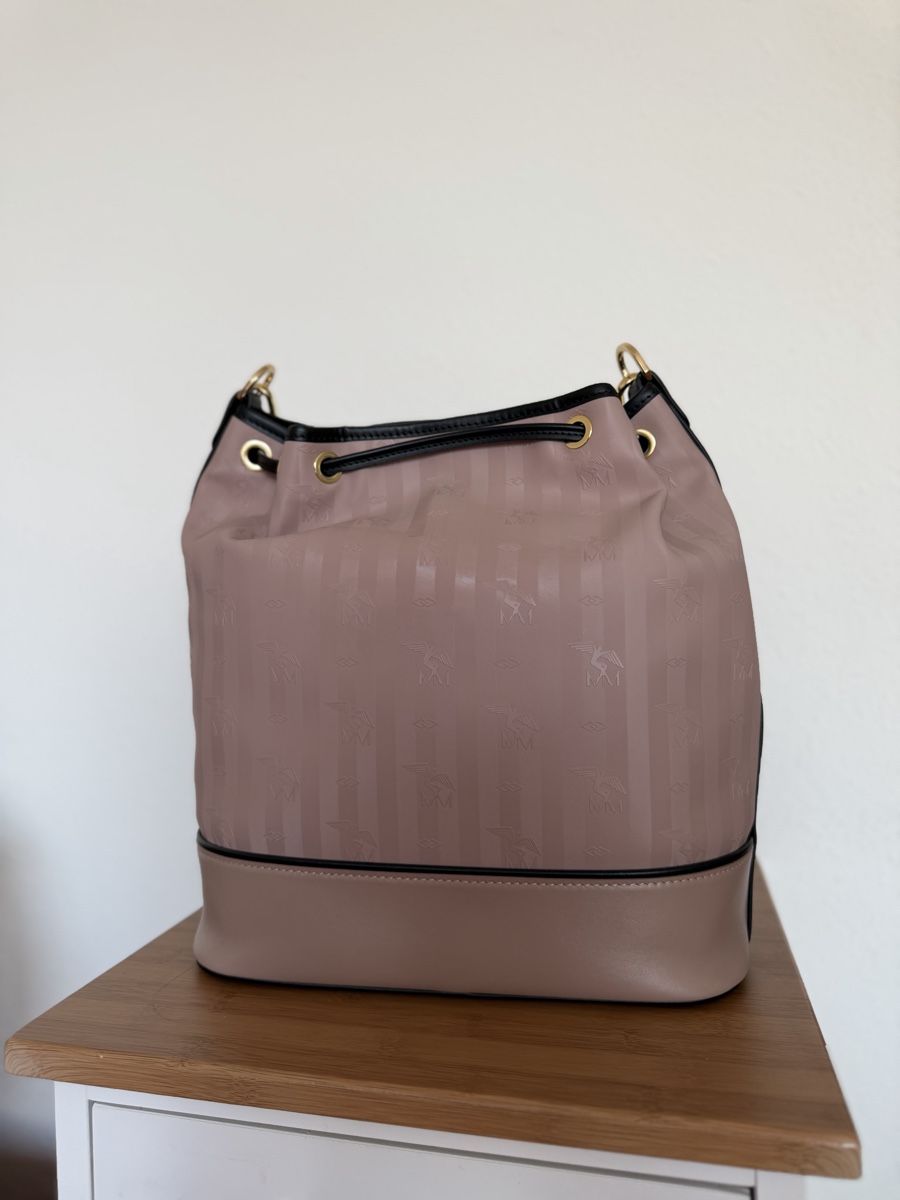 Maison Mollerus Borse da donna: Maison Mollerus Beuteltasche Niesen Rosa – Usato da Emmen venduto da mak31 1