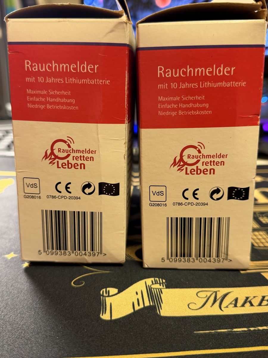 Sistemi d'allarme: 2 Smoke Detectors Ei Electronics Ei605TYC-D 10Y Battery – Usato da Küsnacht ZH venduto da yurchick 2