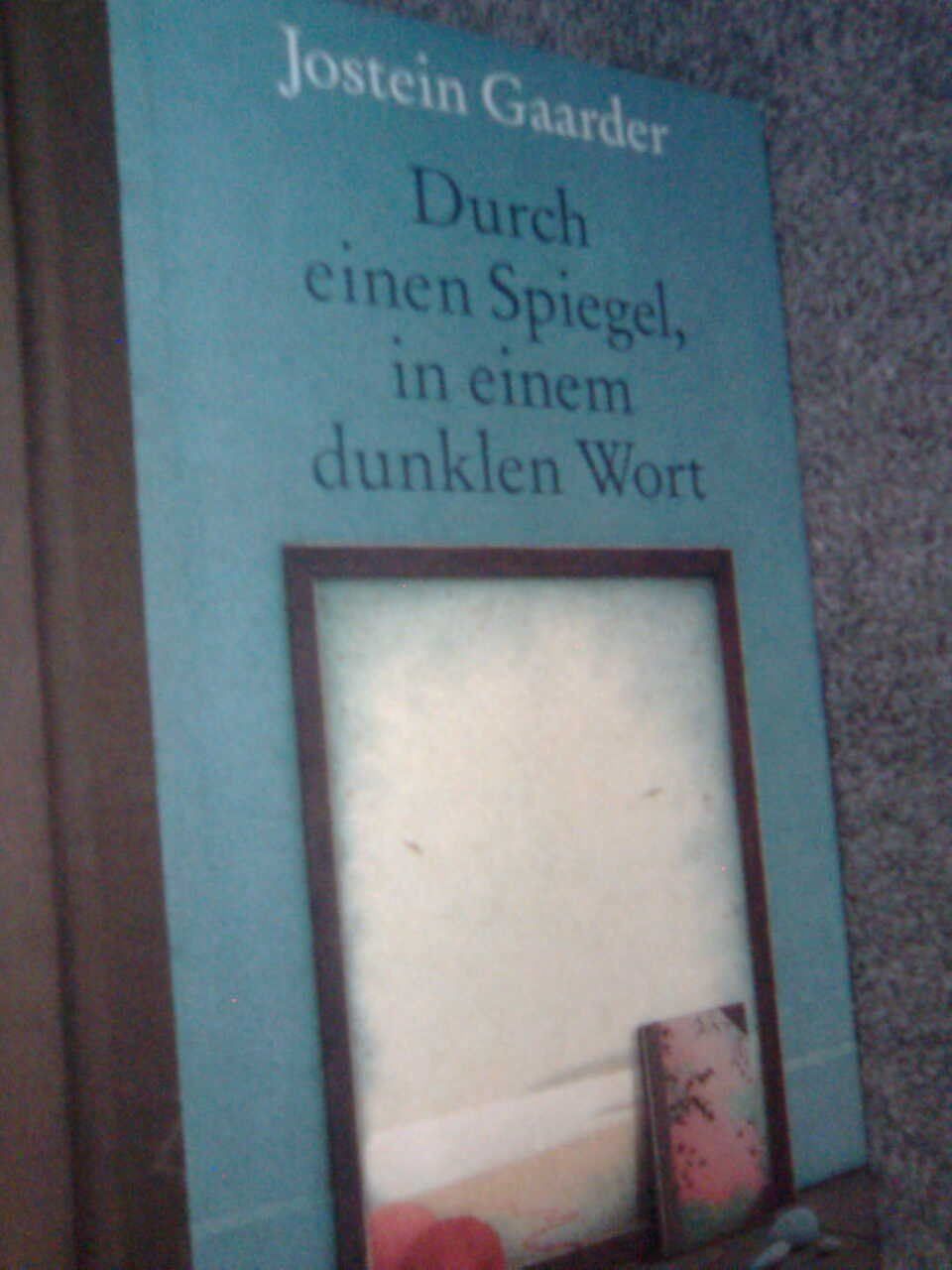 Libri: Jostein Gaarder Durch einen Spiegel, in einem dunklen Wort – Usato da Basel venduto da Alacant 1