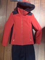 Fusalp Skianzug Damen, rot dunkelblau, gebrauchter Zus