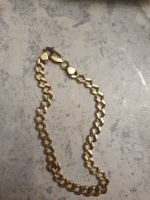 Goldkette 585, 10.54 Gramm, Panzerkette 20cm lang 0.4cm brei