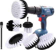 Reinigungsbuersten Set fuer Bohrmaschine 6 Stueck