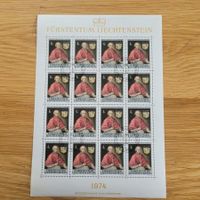 Kleinbogen Liechtenstein 1974