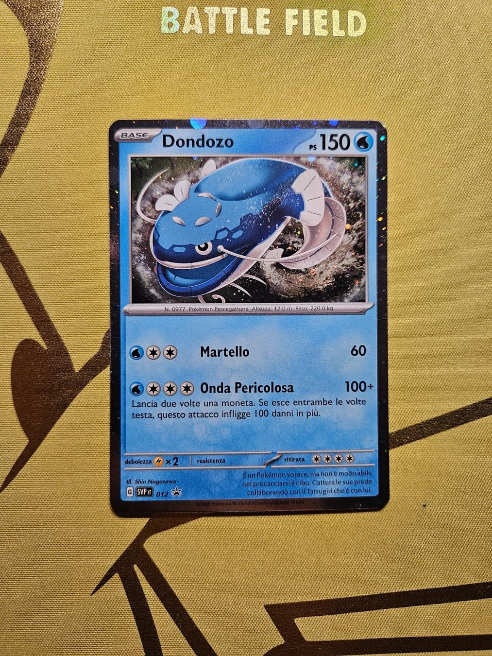 Pokémon Carte collezionabili: Promo SVP - Dondozo – Usato da Bellinzona venduto da Pokemarco
