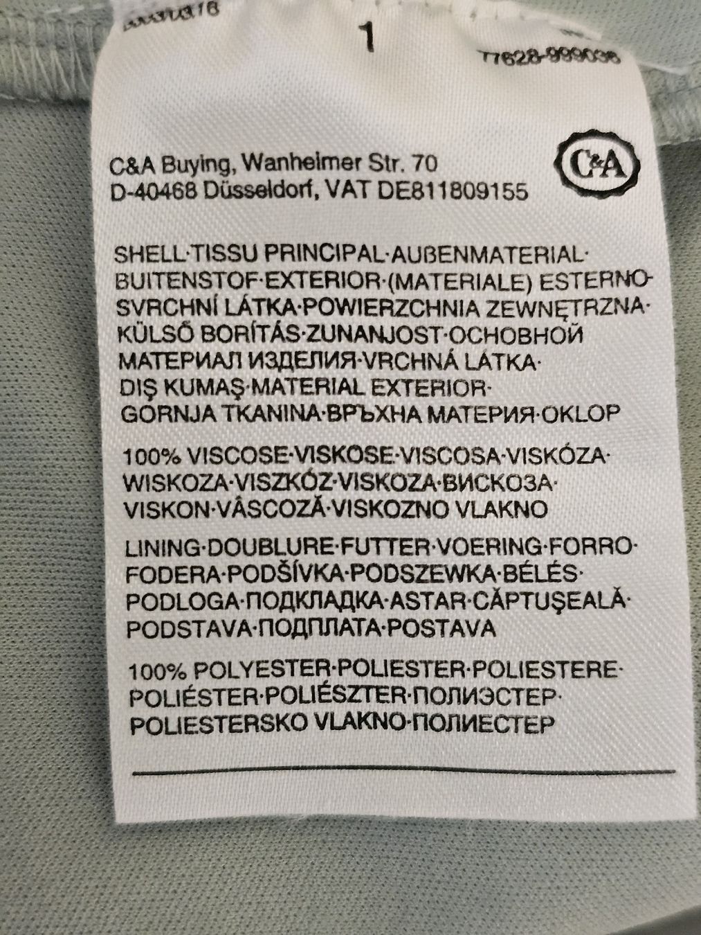 C&A Blusen: C&A Clockhouse Damen Bluse Hellgrün Gr. 38 – Gebraucht aus Urdorf von ole_mrp9 5