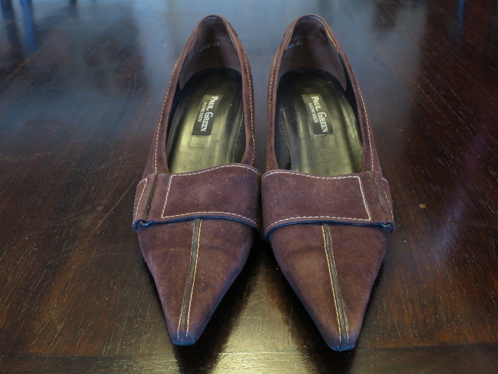 Paul Green Damenschuhe: Paul Green Echtleder Pumps, Braun, Gr. 40 – Gebraucht aus Beromünster von Balibon 1