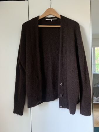 Second Female Mohair Strickjacke mit Knöpfen Grösse S