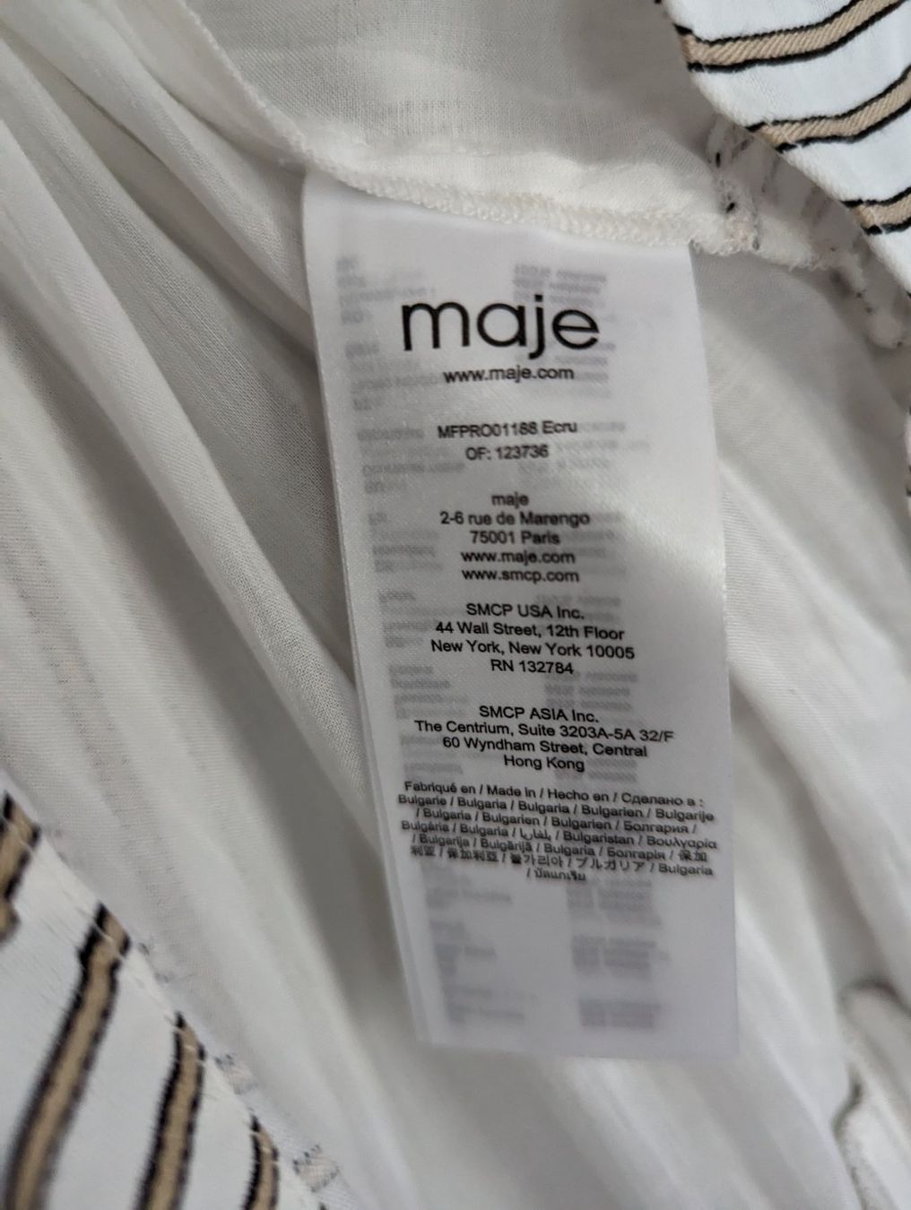Maje Vestiti: Kleid von Maje, Gr. M, Carmenausschnitt, Neu – Nuovo (secondo la descrizione) da Chur venduto da Ronja777 4