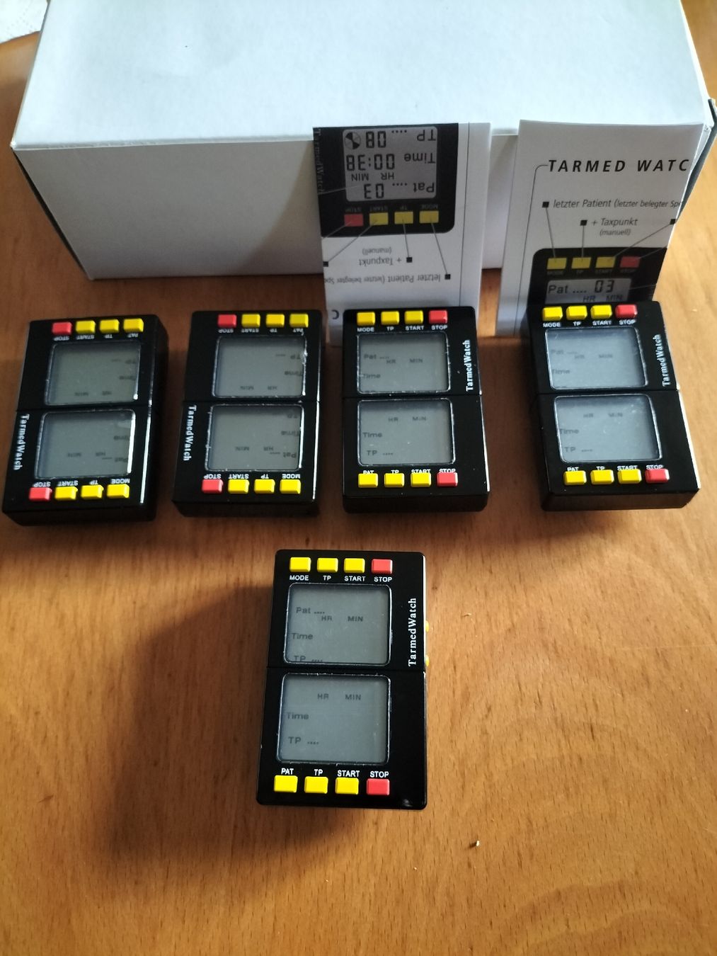 Uhren: TarmedWatch 5 Stk. Timer-Geräte neuwertig – Gebraucht aus Emmenbrücke von corinne041