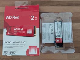 SSD WD Red SN700 NVMe 2TB neuwertig
