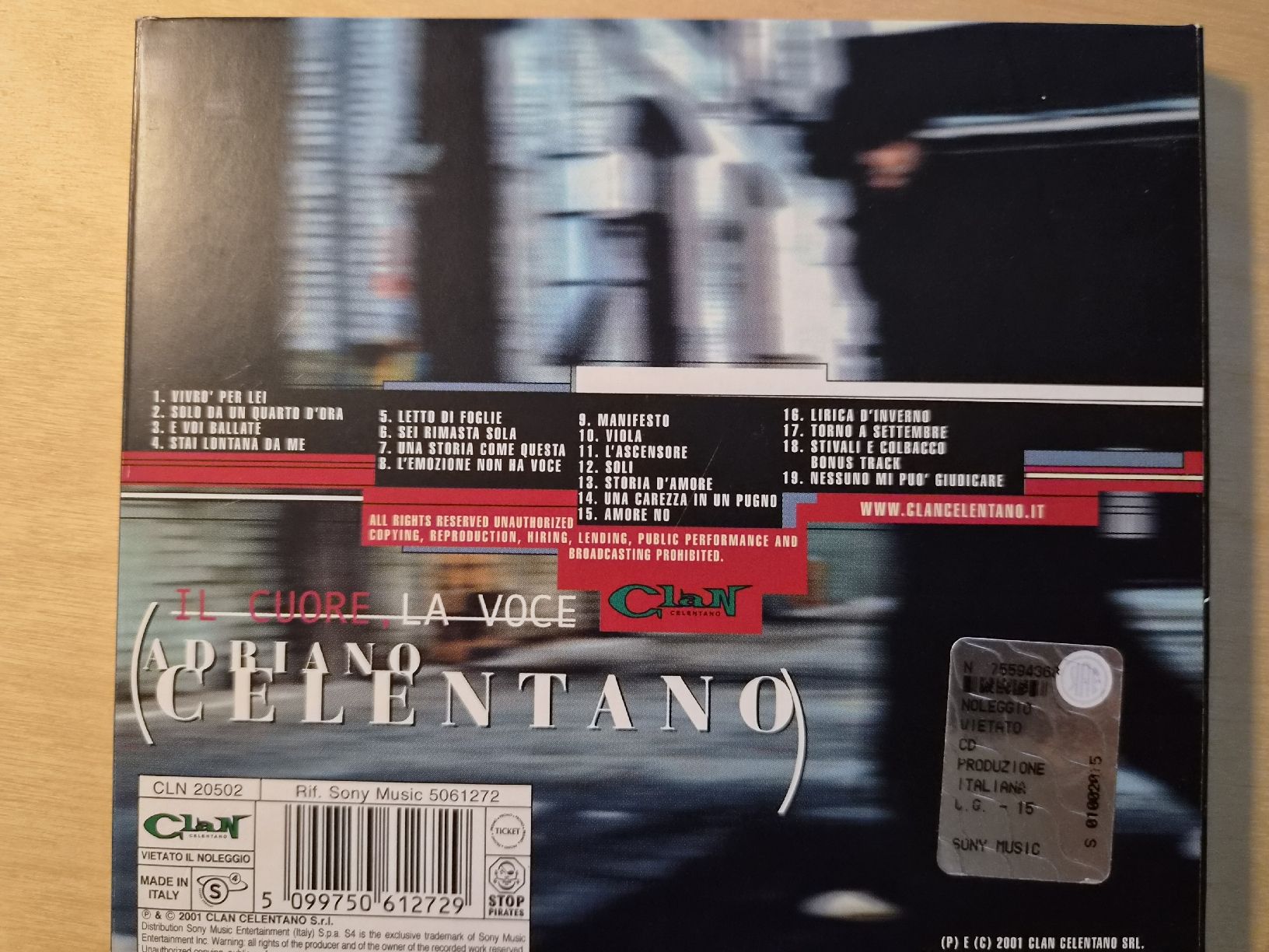 CD: CD Celentano – Usato da Grellingen venduto da Yanatoto 2