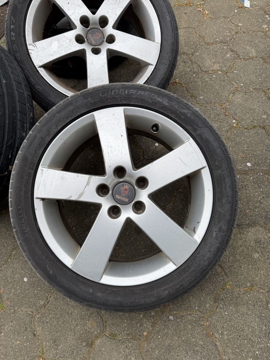 Saab Cerchioni: Saab Alufelgen 17 Zoll – Usato da Muri AG venduto da Aero96 2