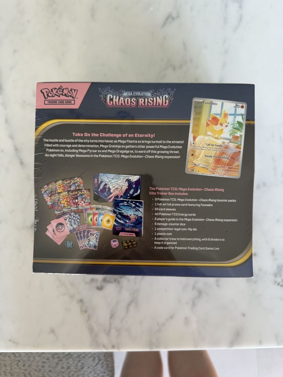 Pokémon Carte collezionabili: Pokémon Chaos Rising ETB EN – Nuovo e nell'imballaggio originale da Cademario venduto da Yleeyle 3