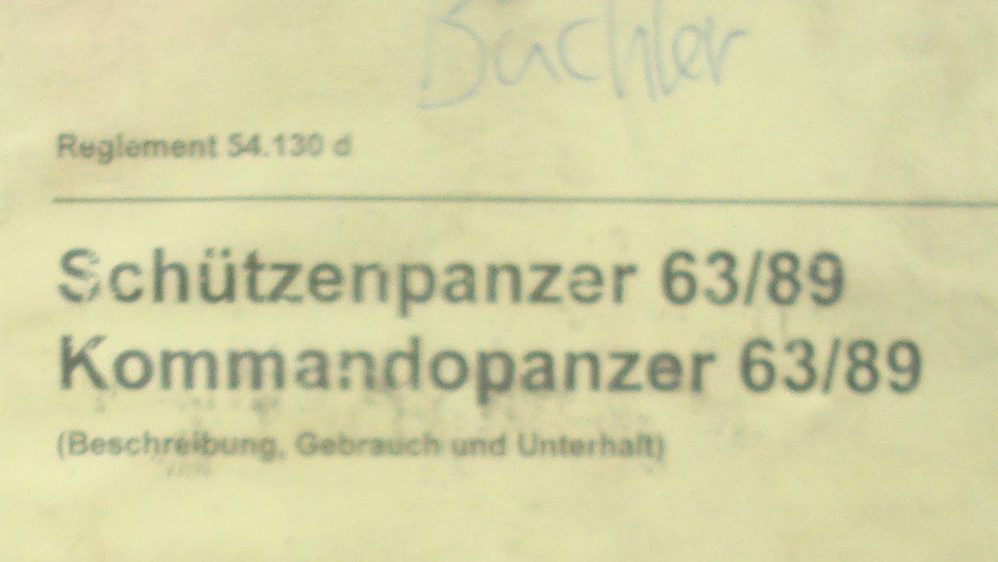 Bücher: Schweizer Schützenpanzer 63/89 – Gebraucht aus Bern von  7