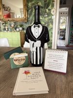 Wein-Set: Buch, Quiz, Flaschenkl. Kalender für Weinliebhaber