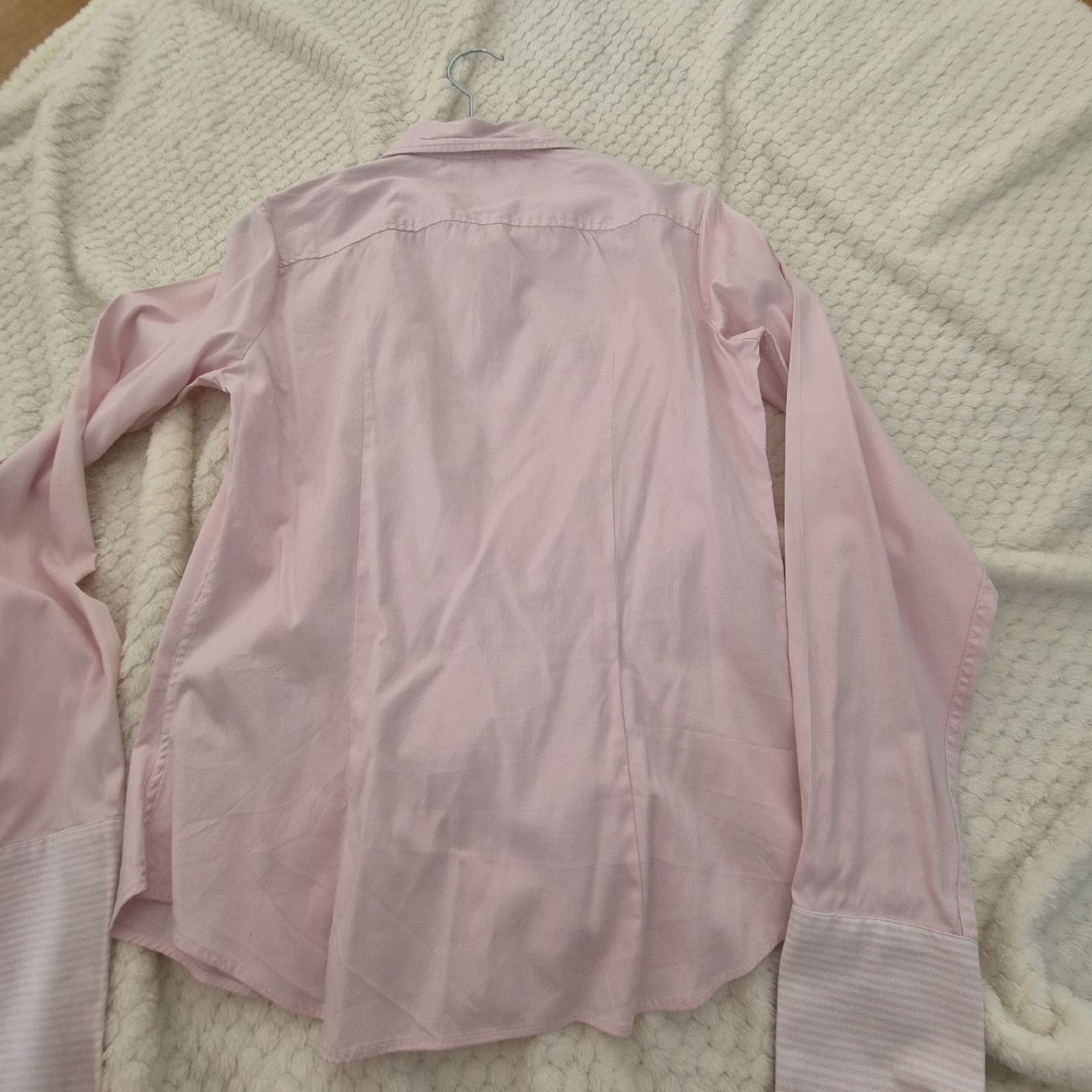 Tommy Hilfiger Camicette: Bluse Tommy Hilfiger Grösse 4 rosa Stretch langarm  – Usato da Münchenstein venduto da yes_l59n 7