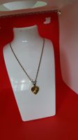 kette mit Herzanhänger, Vintage Look