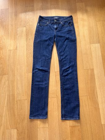 Jeans Damen GUESS NICOLE-CIGARETTE dunkelblau