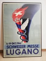 SCHWEIZER MESSE 1941 in Lugano - Lithographie / Plakat