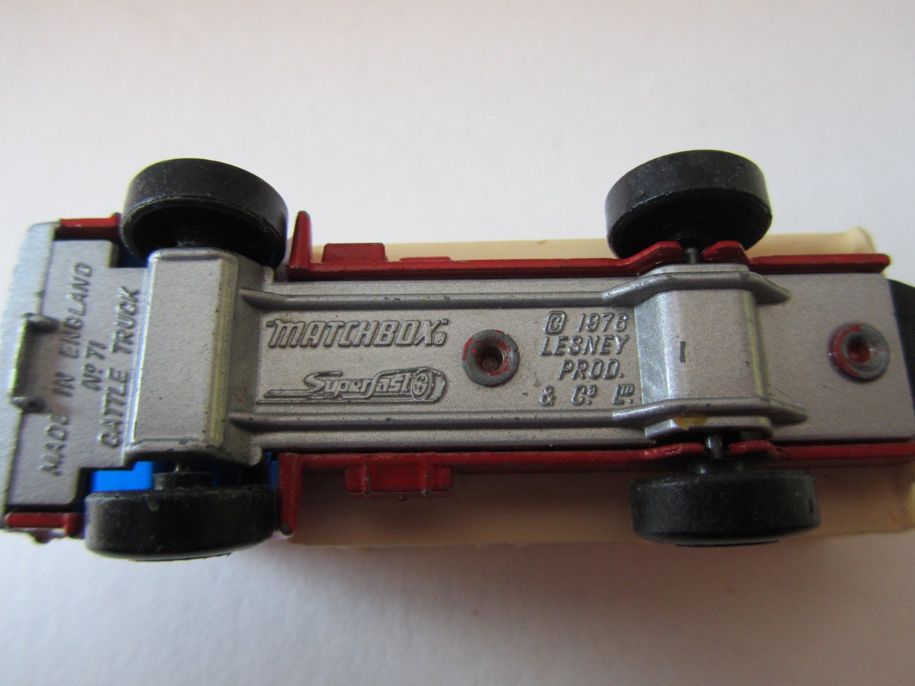 Matchbox Modellautos: Cattle Truck, Matchbox Superfast, Nr. 71 C – Gebraucht aus Weiningen ZH von dietsch57 6