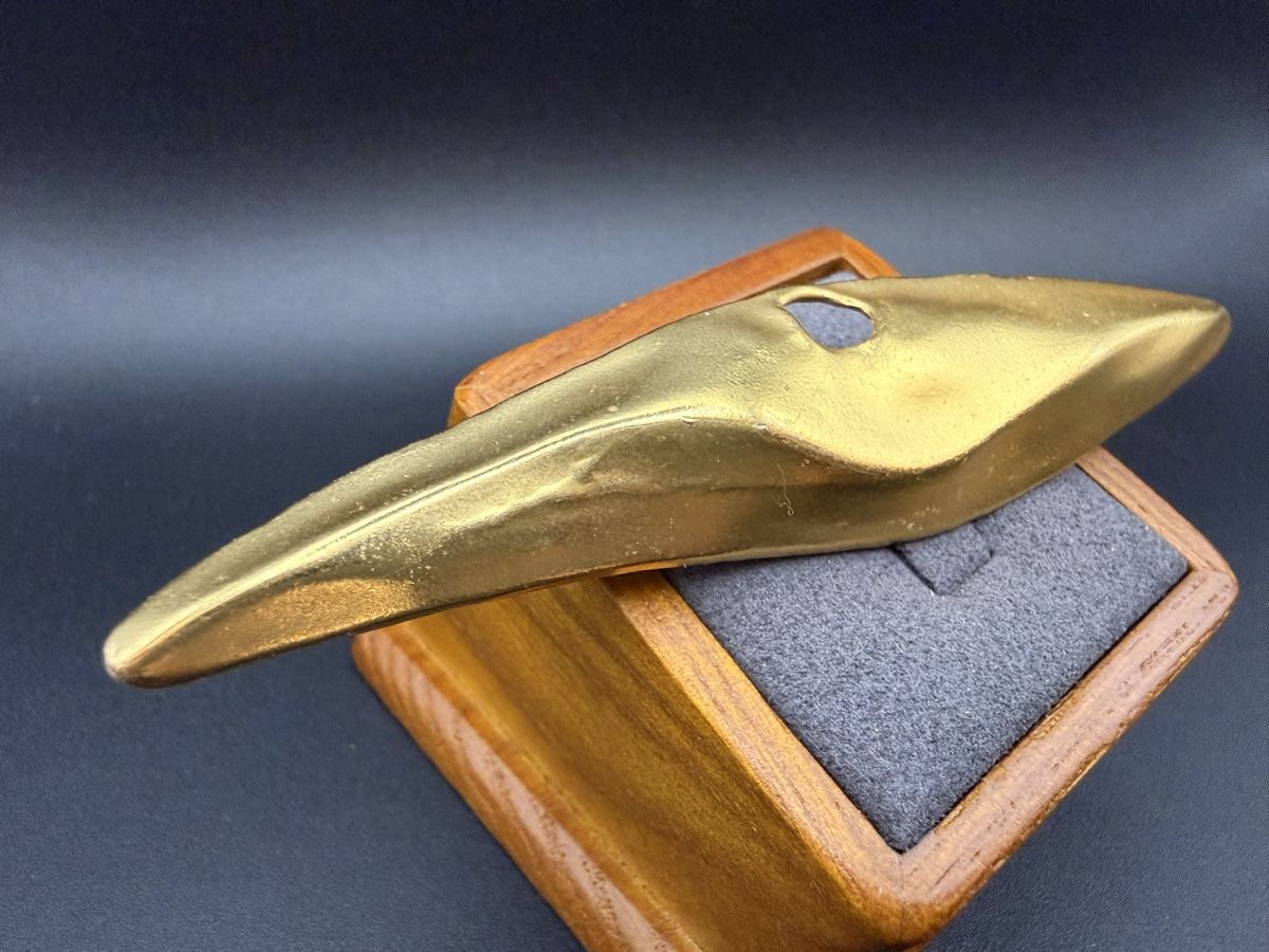 Spille & Fermagli: Elegante Vintage Goldfarbe Brosche - Design – Usato da Lamone venduto da LaCantinaMagica 4