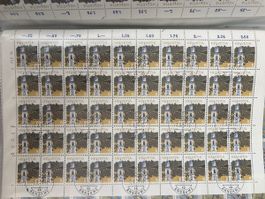 Timbres Helvetia valeurs mixtes neufs