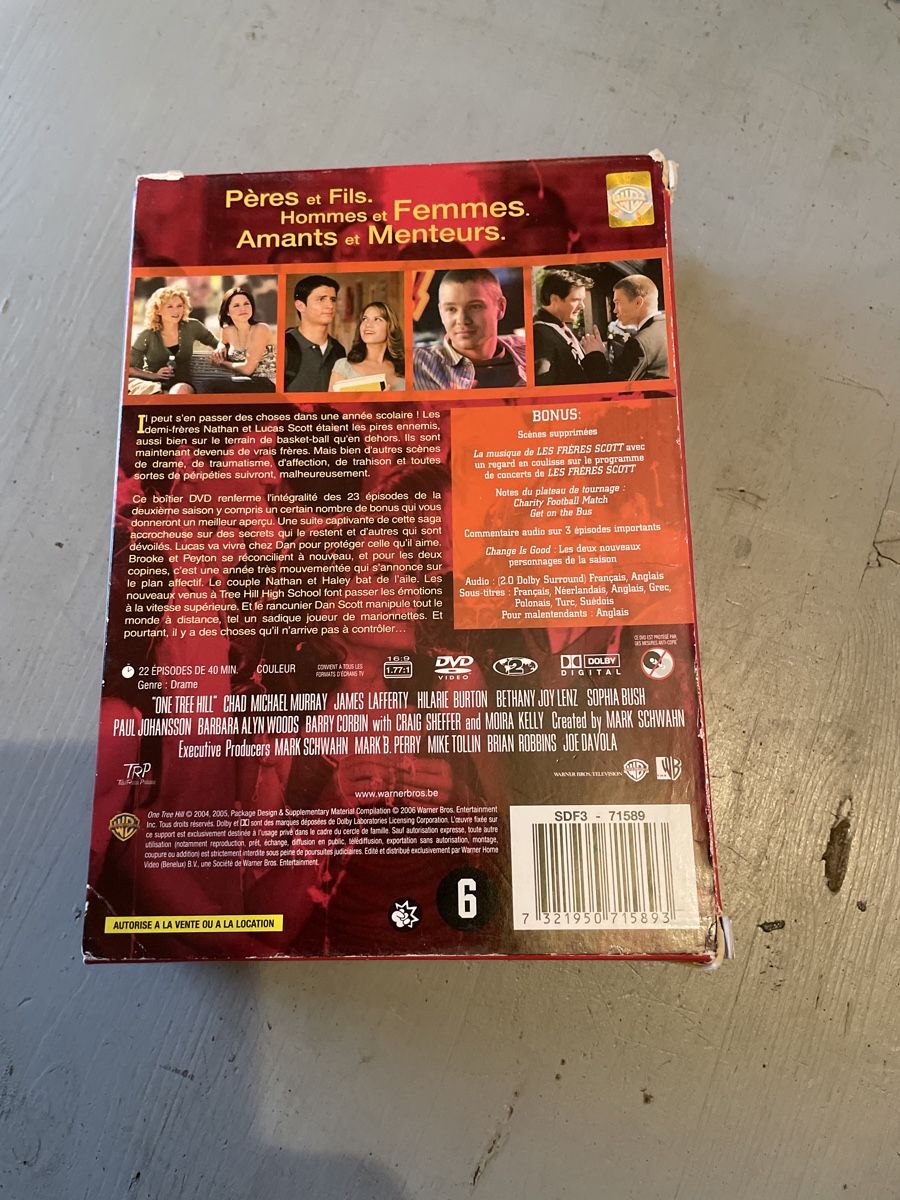 Tutti i DVDs: DVD les frères Scott saison 2  – Usato da moudon venduto da faucheur2 1