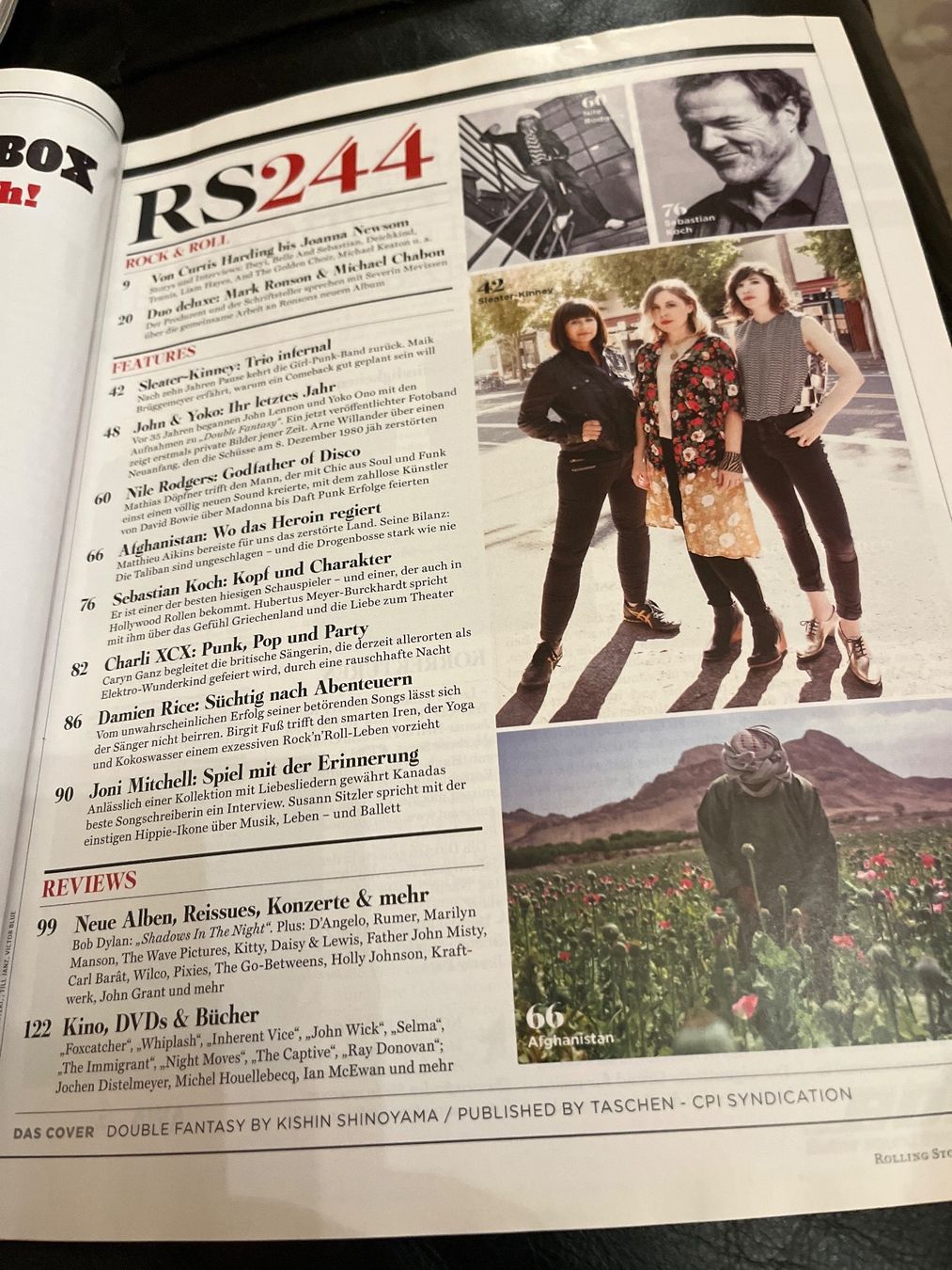 Riviste & Magazine: Rolling Stone 2015 John & Yoko/Afghanistan – Usato da hunzenschwil venduto da Oldipark 2