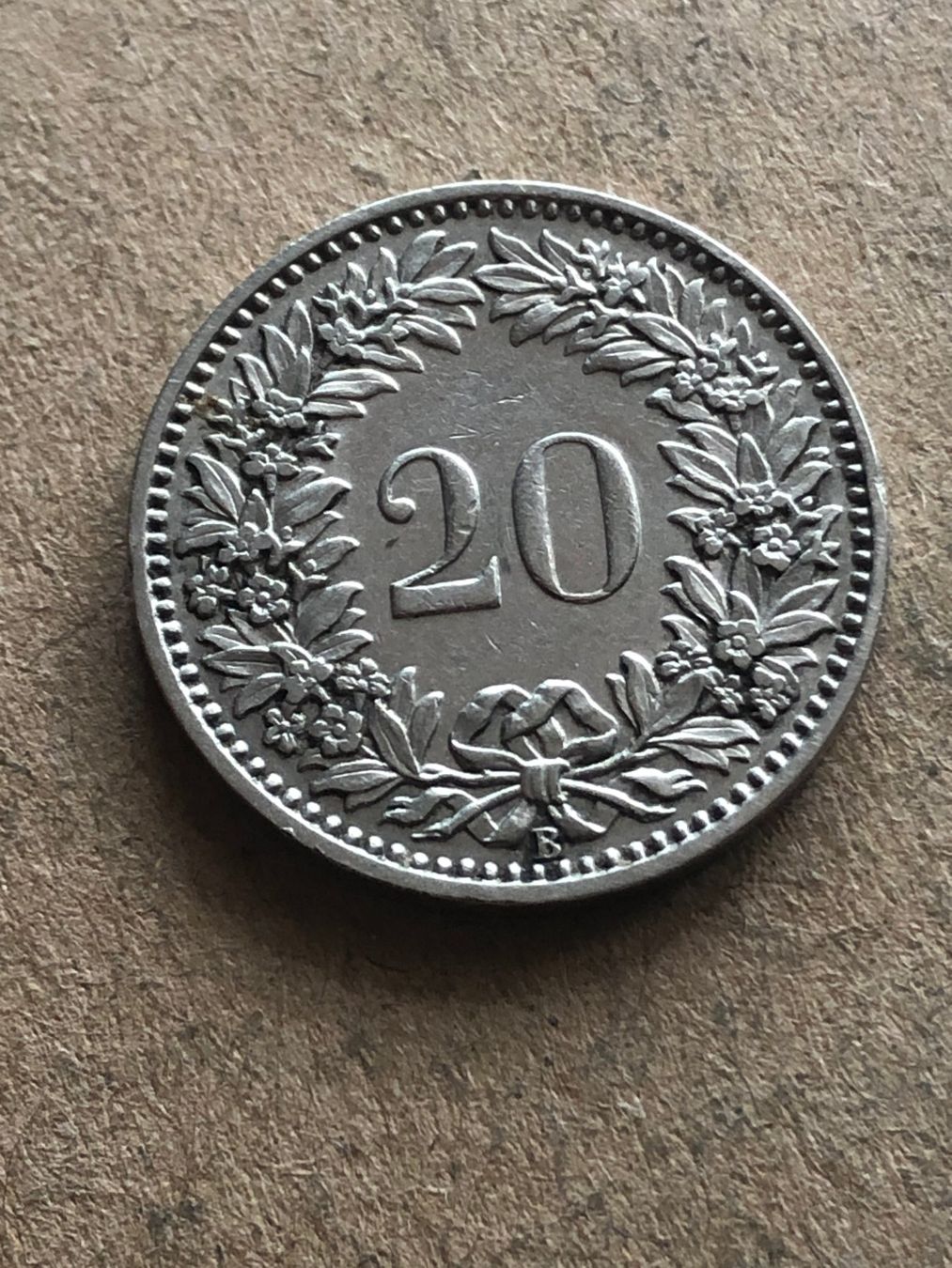 Toutes les monnaies: 20 Rp. 1927 – D'occasion à Schötz par Odpa 1