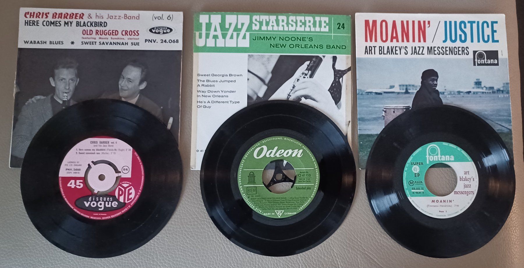 Dischi in vinile: 8 Singles Jazz , Diverse – Usato da Hägendorf venduto da Plattenhardt 5