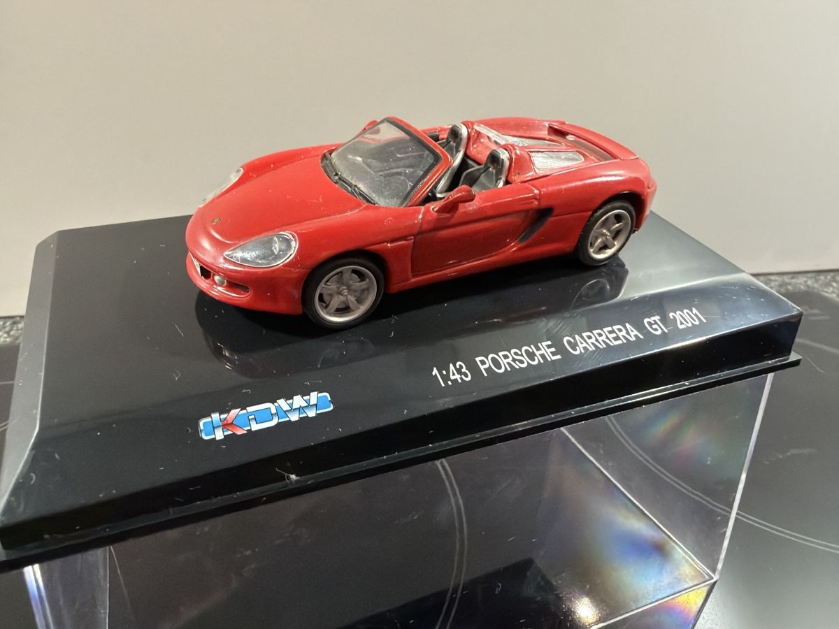 Modellini d'auto: Porsche Carrera GT rot - KDW – Nuovo e nell'imballaggio originale da Wolfwil venduto da Rolex1