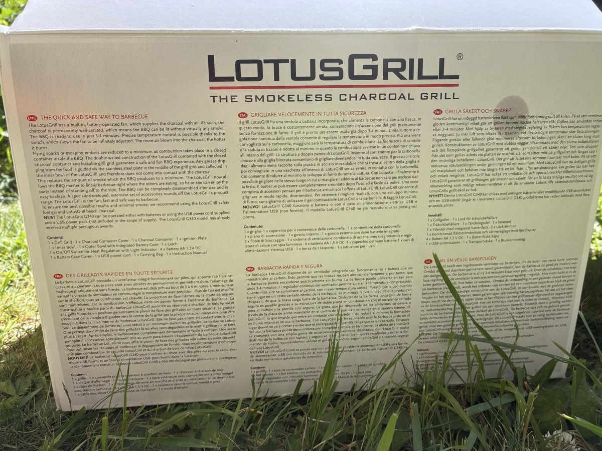 Grils: LOTUSGRILL – Neuf avec emballage d'origine à Maloja par leonharda 1