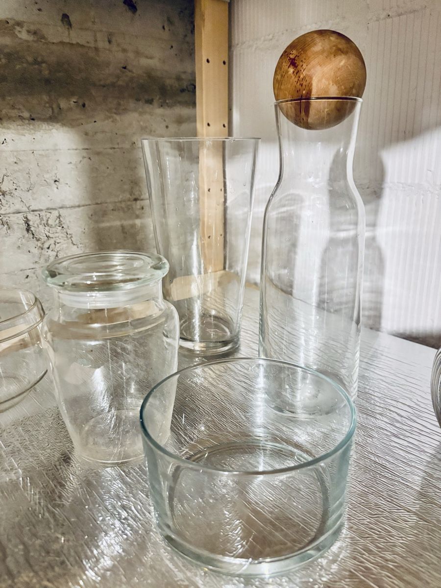 Behälter & Ähnliches: Glassware Collection - Jars, Vases, Carafe - Bundle Deal! – Gebraucht aus Zürich von O.Bond 3
