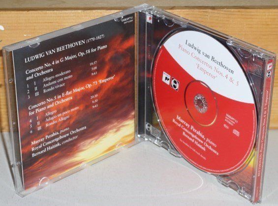 CD: Murray Perahia, Bernard Haitink - include "Emperor" – Usato da Engelberg venduto da margol 3