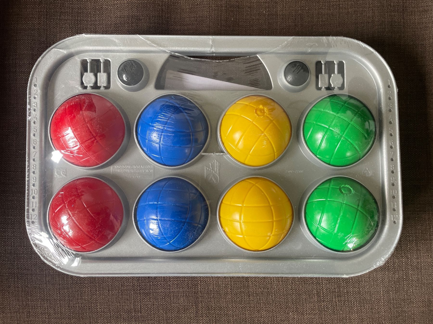 Giochi: Boccia Spielset, 8 Kugeln NEU – Nuovo e nell'imballaggio originale da Genève venduto da Livsonman