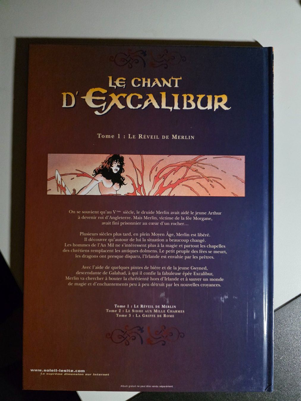 Fumetti: Comic Le Chant d'Excalibur - Tome 1 - 1998 – Usato da Walterswil BE venduto da Lonitti 5
