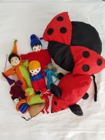 Diverse Figuren (gestrickt, gehäkelt und genäht)
